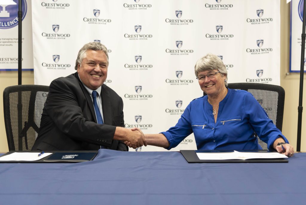 Crestwood Medical Signing