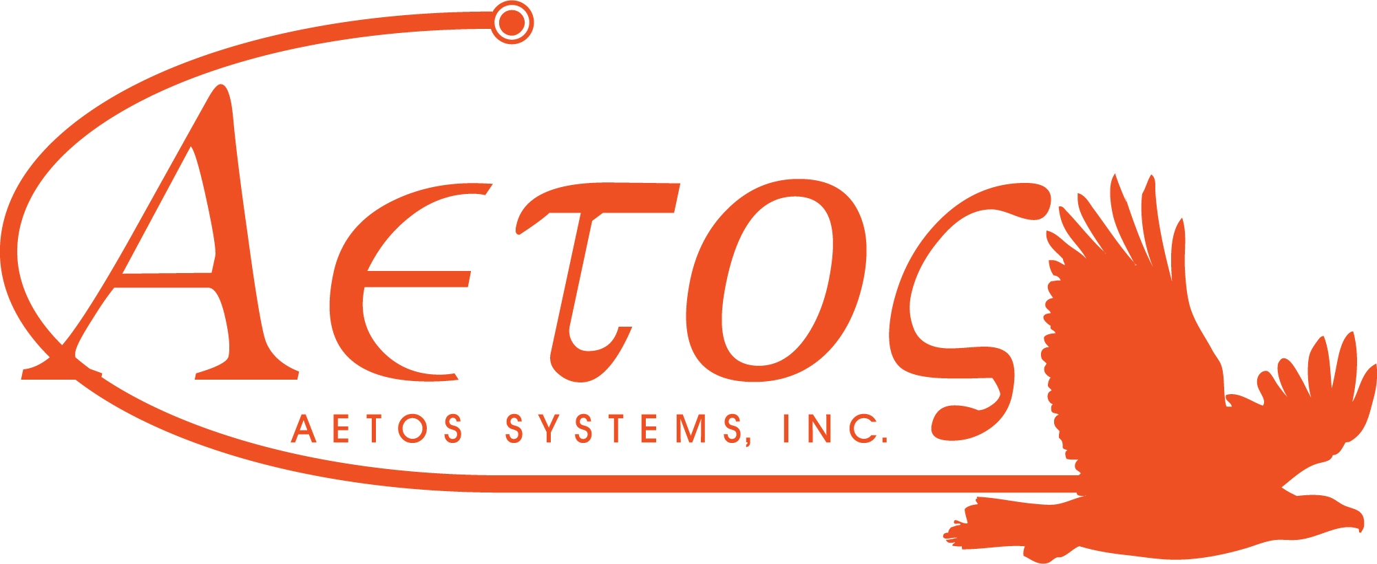 Aetos logo white background