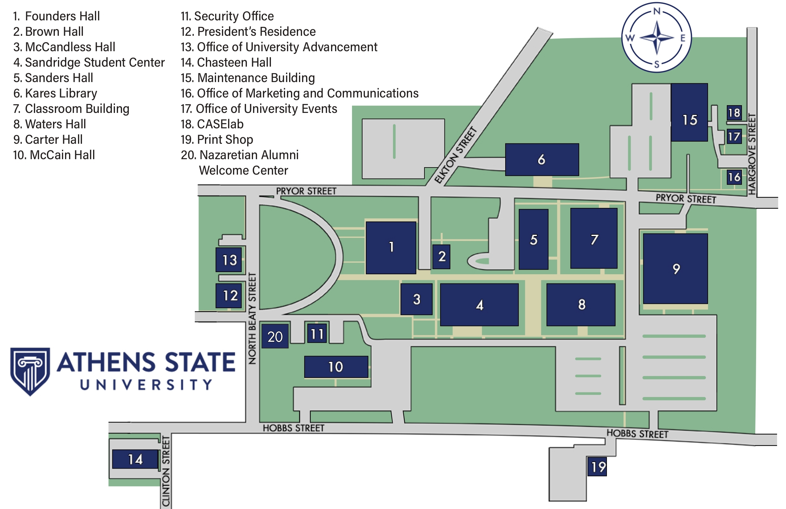 Campus Map 2026