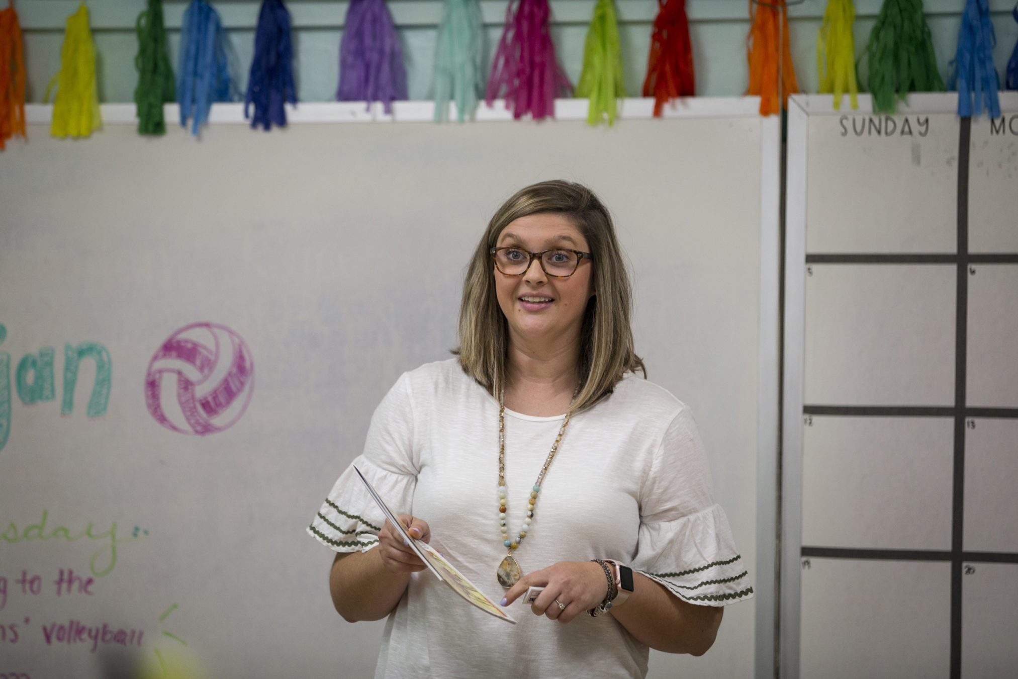Female Teacher in the Classroom