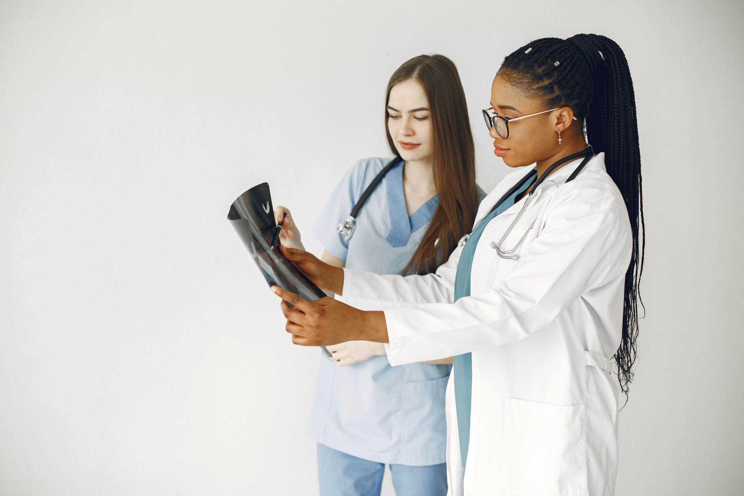 Nursing Student with doctor